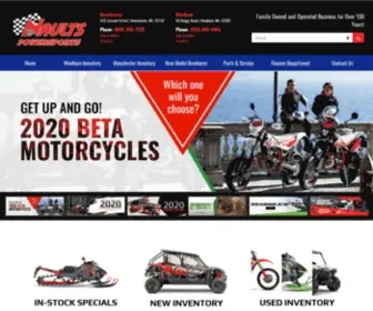 Naults.com(Nault's Powersports) Screenshot