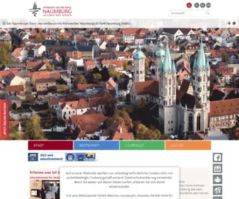 Naumburg-Stadt.de(Stadtseite Naumburg (Saale)) Screenshot