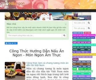 Naungon.com(Công Thức Hướng Dẫn Nấu Ăn Ngon) Screenshot