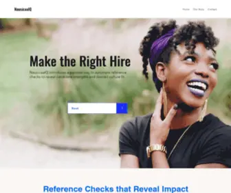 Nausicaaiq.com(Reference checks) Screenshot