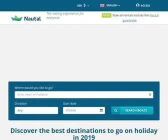 Nautal.com(Boat rentals & Boat charters near me) Screenshot