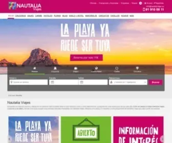 Nautaliaviajes.com(NAUTALIA VIAJES) Screenshot