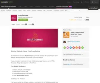 Nauthemes.net(WordPress Theme) Screenshot