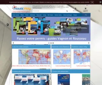 Nautic-Way.com(Librairie Maritime Nautic Way) Screenshot