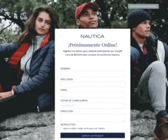 Nautica.cl(Encuentra lo último en moda Nautica) Screenshot