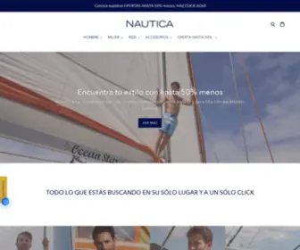 Nautica.com.pe(NAUTICA Peru) Screenshot