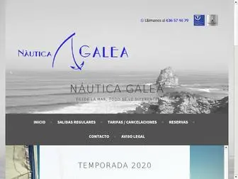 Nauticagalea.com(Náutica) Screenshot