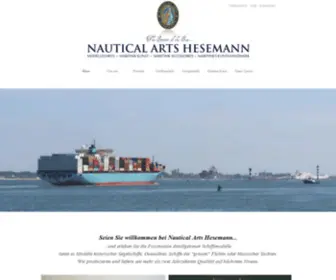 Nauticalarts.de(NauticalArts Hesemann) Screenshot