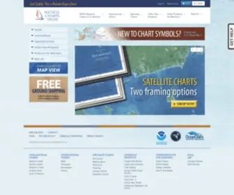 Nauticalchartsonline.com(Nautical Charts Online) Screenshot