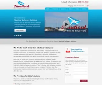 Nauticalsoftwaresolution.com(Our Brand and Our Mission) Screenshot