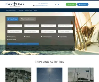 Nauticaltrips.com(Nautical Trips and Consulting) Screenshot