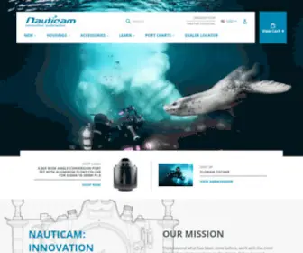 Nauticam.com(Innovation Underwater) Screenshot