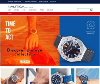 Nauticawatches.com(Wrist Watches) Screenshot