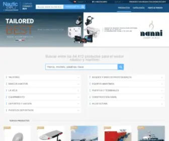 Nauticexpo.es(El Salón Virtual del Nautismo y del Sector Marítimo) Screenshot