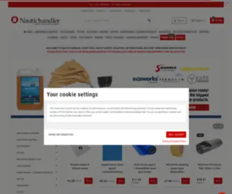 Nautichandler.com(Marine Supply Shop) Screenshot