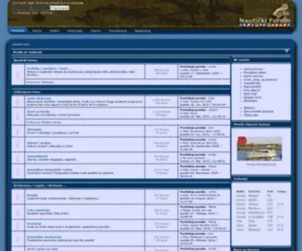 Nautickiforum.com(Nauticki forum) Screenshot