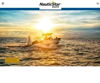 Nauticstarboats.com Screenshot