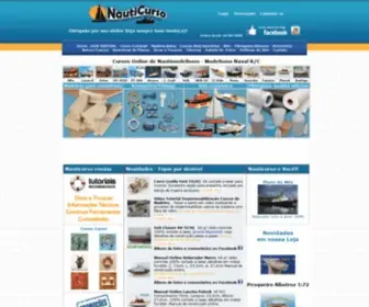 Nauticurso.com.br(Modelismo Naval e Nautimodelismo é Nauticurso.com) Screenshot
