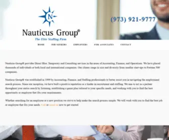 Nauticusgroup.com(Consulting Services) Screenshot