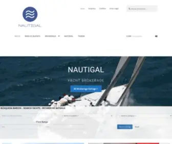 Nautigal.es(Servicios y productos náuticos en Vigo) Screenshot