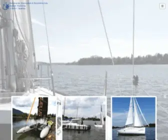 Nautik-Yachting.de(Bootsführerscheine SBF See und Binnen) Screenshot