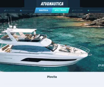 Nautika.co.rs(ATV & NAUTICA Naslovna) Screenshot