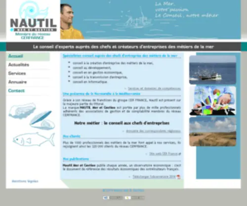Nautil-Gestion.fr(Comptabilité) Screenshot