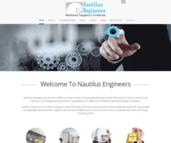 Nautilus-Engineers.co.za(Nautilus Engineers) Screenshot