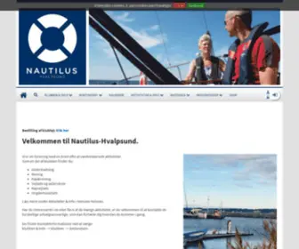 Nautilus-Hvalpsund.dk(Forsiden) Screenshot