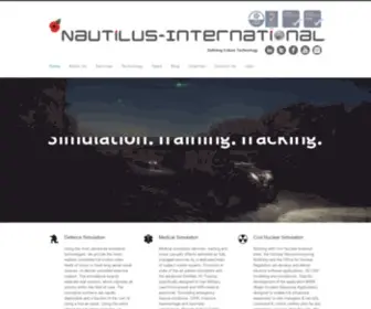 Nautilus-INTL.co.uk(Nautilus International) Screenshot