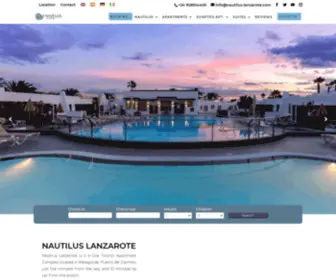 Nautilus-Lanzarote.com(Welcome Hotel) Screenshot