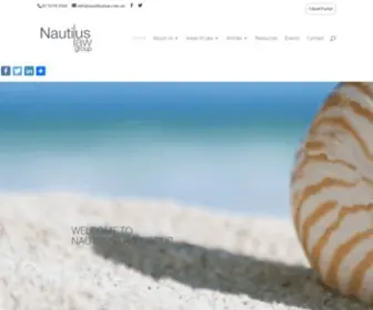 Nautiluslaw.com.au(Nautilus Law Group) Screenshot