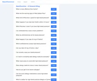 Nautilusnine.com(Nautilus Nine) Screenshot