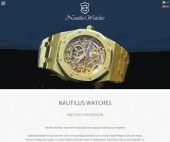 Nautiluswatches.com(Nautilus Watches Luxury Watches) Screenshot