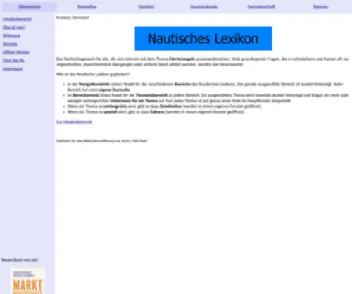 Nautisches-Lexikon.de(Geodäsie) Screenshot