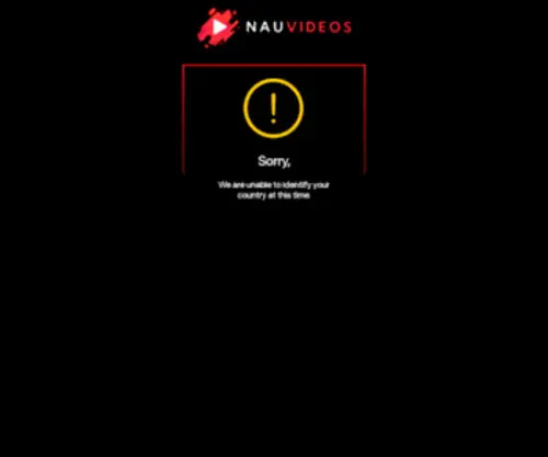 Nauvideos.com(Country Verification) Screenshot