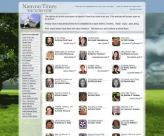 Nauvootimes.com(Nauvoo Times) Screenshot