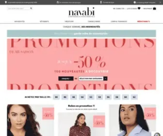 Navabi.fr(La boutique de v) Screenshot