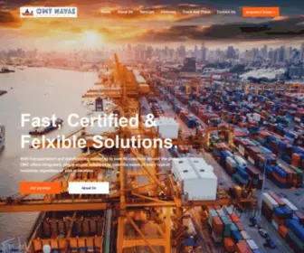 Navaelogistics.com(Global Cargo Carrier) Screenshot