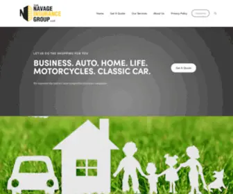 Navageinsurance.com(Navage Insurance Group LLC) Screenshot