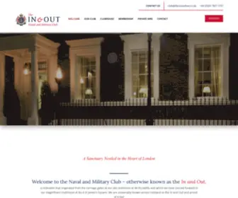 Navalandmilitaryclub.co.uk(Navalandmilitaryclub) Screenshot