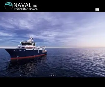 Navalpro.cl(ѕᴘᴀ) Screenshot