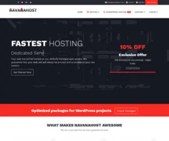 Navanahost.com(TeraHoster) Screenshot