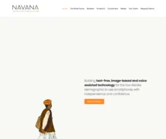 Navanatech.in(Building for the next billion smartphone users) Screenshot