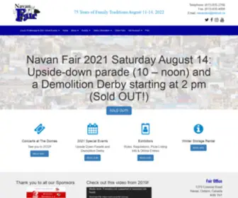 Navanfair.com(Navan Fair) Screenshot