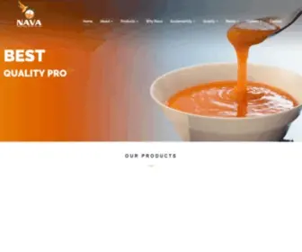 Navaqualityfoods.com(Nava Quality Foods Pvt Ltd) Screenshot