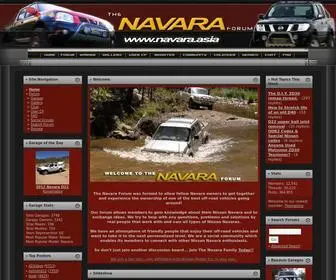 Navara.asia(Nissan Navara Forum) Screenshot