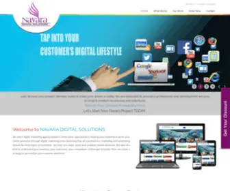 Navaradigital.com(Web design) Screenshot