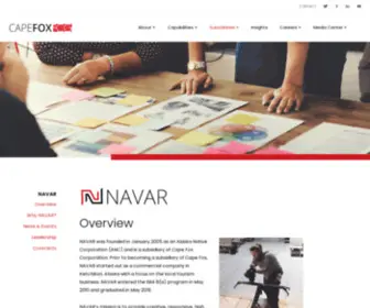 Navaranc.com(Strategic comms) Screenshot