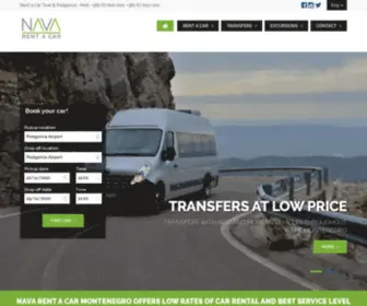 Navarentacar.me(Nava Rent A Car) Screenshot